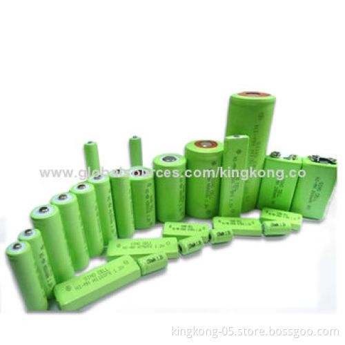 1.2V Rechargeable AA 1,300mAh NiMH Battery, AA Size